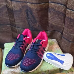 Kids Pink and Blue Sneakers